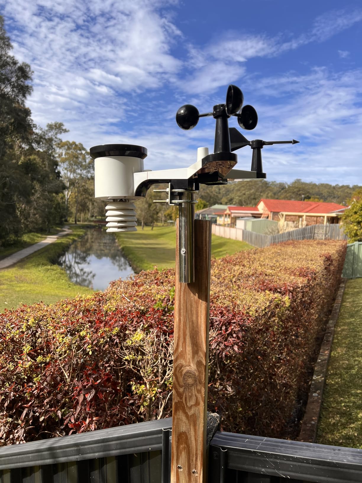 PanTech weather station customer review photo by Karl
