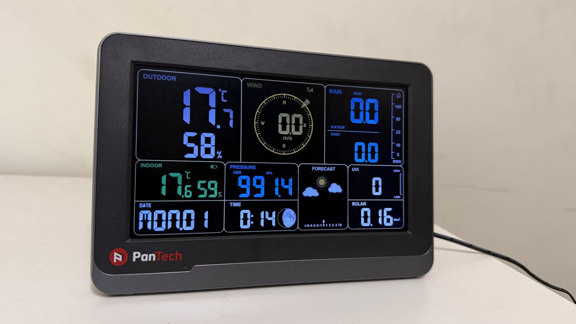 PanTech weather station customer review photo by Billie K. Fuller